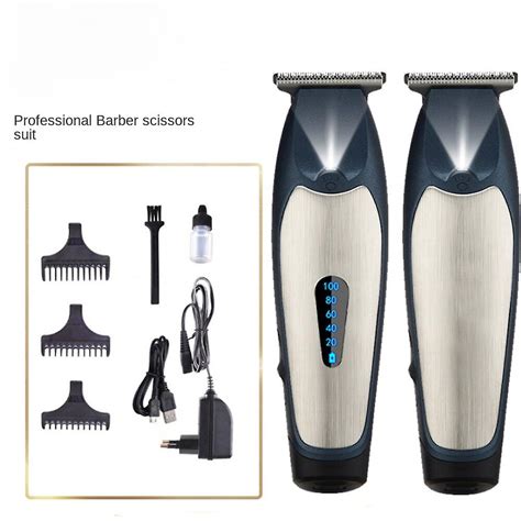 Stainless Steel Hair Clippersmens Hair Clippersprofessional Haircut