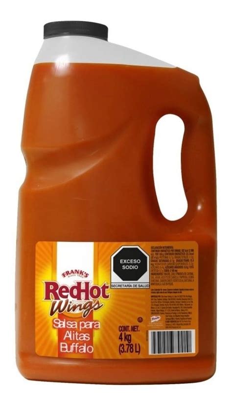 Salsa Para Alitas Franks Red Hot Buffalo Wings 3 78 Litos MercadoLibre