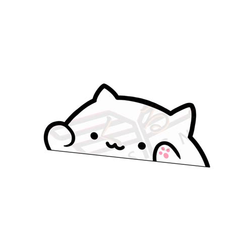 Bongo Cat Sticker | Kurumadesigns