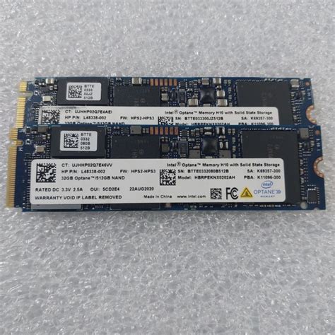 Jual SSD 512GB M2 + 32GB OPTANE Nvme 2280 Gen 3 x4 murah ssd intel ...