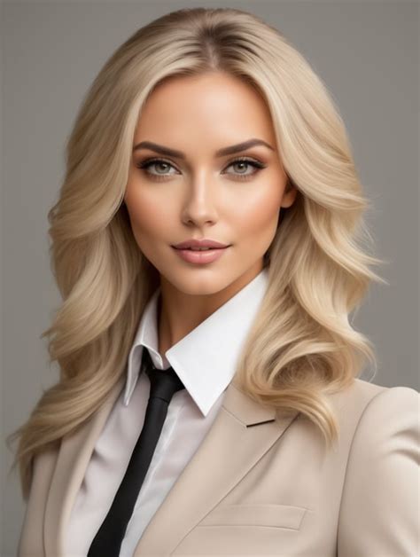 Blonde Woman AI Generated Images With Lumenor AI