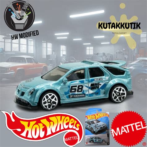 Jual Hot Wheels Mobil Sedan Balap Pontiac Aztek Custom No Lot E Hw Modified Shopee
