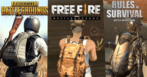 So sánh 3 tựa game sinh tồn hot nhất hiện nay Free Fire PUBG Mobile và Rules of Survival