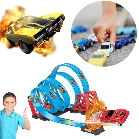 Pista De Manobras Extreme Looping Para Carrinho Hot Wheels Shopee Brasil