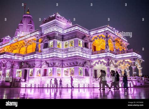 Prem Mandir Love Temple Temple Of Divine Love Vrindavan Mathura