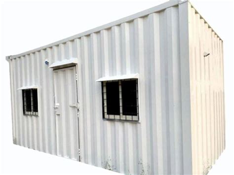 Rectangular Panel Build Mild Steel Portable Office Containers At Rs