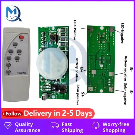 Панель управления светодиодной лампой на солнечной батарее, 3,2 в, 3,7 ...