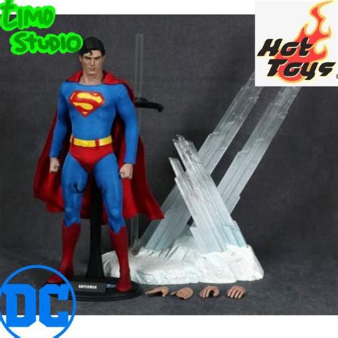 Jual Hot Toys Movie Masterpiece Superman Christopher Reeves Rubymatz Otlk Shopee Indonesia