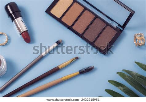 Set Cosmetics Palette Nude Shades Eye Stock Photo Shutterstock