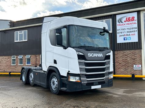 Used Scania R Series R450 6x2 Next Gen White 127 Truck Swindon J