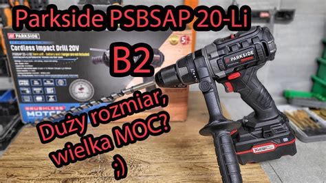 Parkside Performance PSBSAP 20 Li B2 Cordless Impact Drill 45 OFF