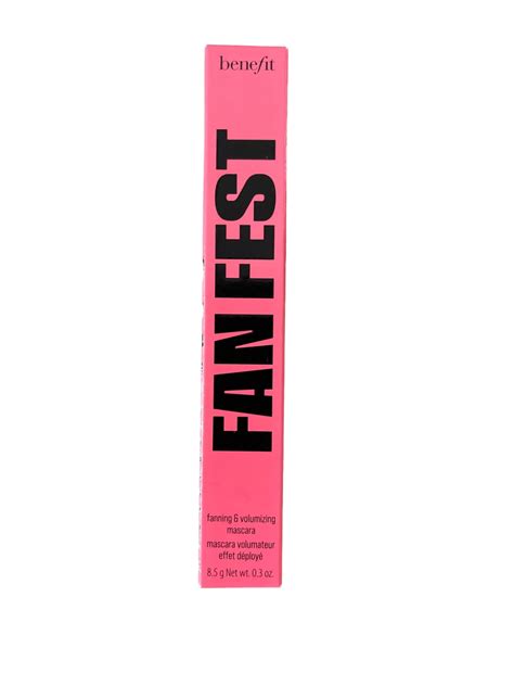 Benefit Fan Fest Fanning And Volumizing Mascara Hyper Black 0 3oz Ebay