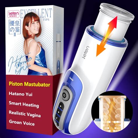 Powerful Telescopic Male Masturbator Multiple Speed Sex Machine Smart
