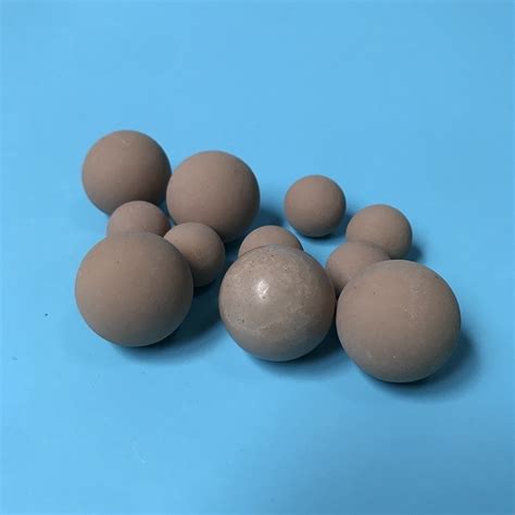 Customized High Alumina Grinding Microporous Ceramic Balls For Chemical