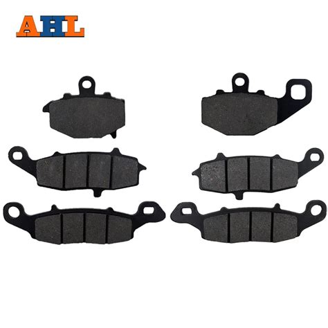 Ahl Motorcycle Front Rear Brake Pads For Kawasaki Dirt Bike Kle 650