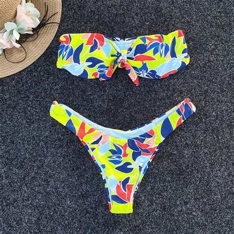 Buy Two Pieces Swimsuit Womens Swimming Sexy Bikinis Set Various