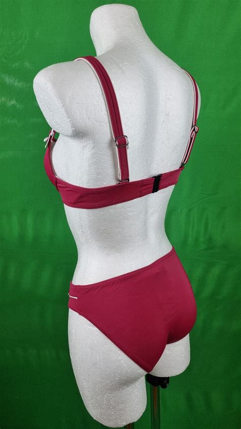 Sunflair Bikini Gr E A B Cup Bademode Rot Tr Gerbikini Mit