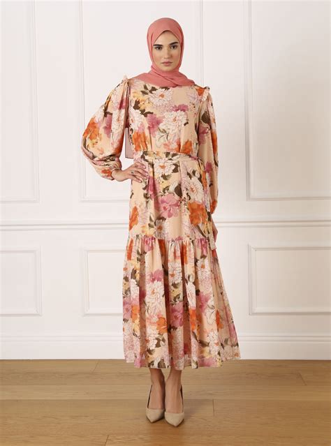 modest pink dresses 1