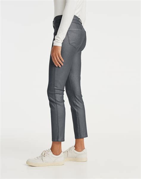 Slim Jeans Emily Glam Grau Online Bestellen Opus Online Shop