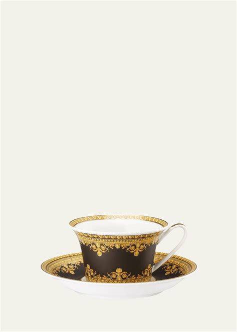 Versace I Love Baroque Tea Cup Saucer Bergdorf Goodman