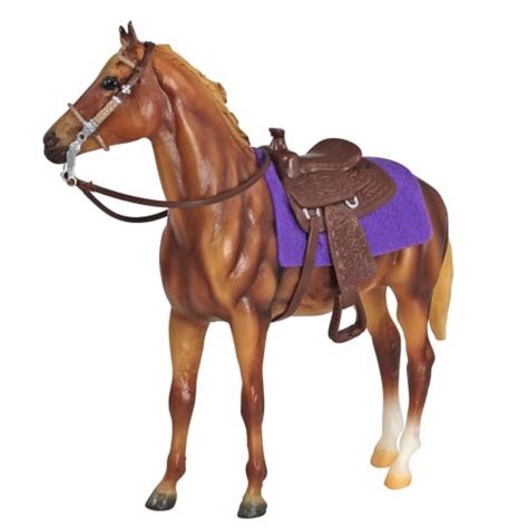 Breyer Freedom Series Western Horse and Rider Doll Kids Toy Set and Accessories, 1 Piece - King ...