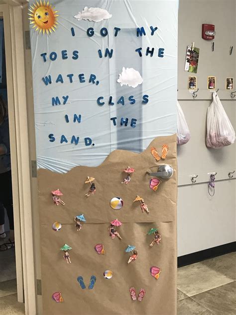 Beach Door Decorations Ocean Theme Classroom Decorations Door