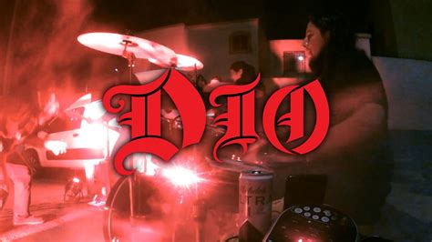 Dio Rainbow In The Dark Cover Drum Cam Youtube