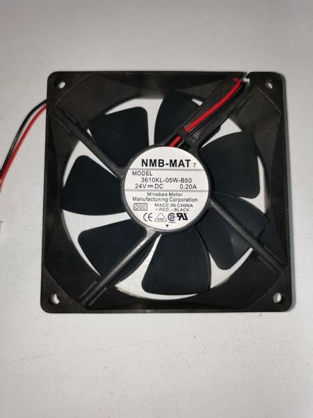 Вентилятор NMB-MAT 3610KL-05W-B50 24V 0.2A 92x92x25mm 2pin купить на ...