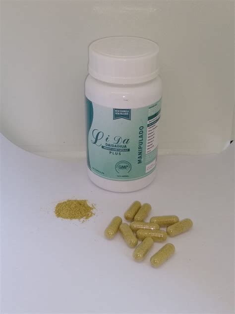 Lida Daidaihua Plus Original 100% Natural Emagrecedor 60 Cap | Mercado ...