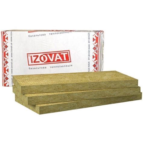 Базальтовый утеплитель Izovat 145 толщиной 150 мм купить за 615 грн со ...