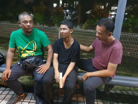 daniel akmal  ditemui