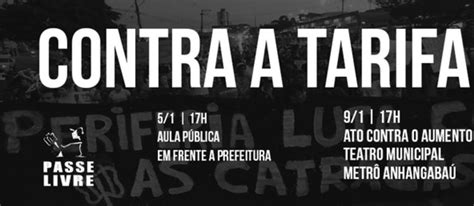 Após Anúncio De Aumento Da Tarifa Do Transporte Mpl Marca Protesto Em