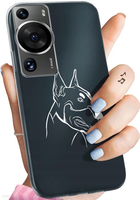 Hello Case Etui Do Huawei P60 Pro Męskie Facet Wąsy Obudowa Pokrowiec Etui Na Telefon Ceny I