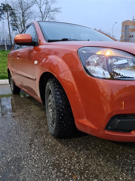 К зиме готовы! Ррампампам — KIA Rio (2G), 1,4 л, 2010 года | шины | DRIVE2