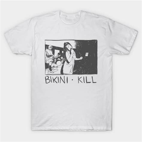 Bikini Kill 90s Band T Shirt Bikini Kill T Shirt TeePublic