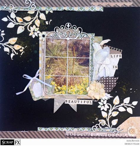 Layout Created By Anita Bownds Wrought Iron Corners Model 2013084