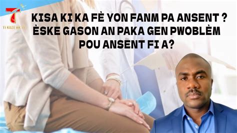 Gwo koze wi kisa ki ka anpeche yon fanm ansent Doktè Pierre pale sou