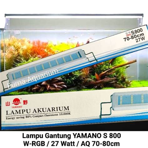 Jual Lampu Led Aquarium Aquascape Cm Yamano S Led Baris