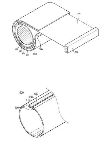 Samsung files patent for flexible TV that can be rolled up