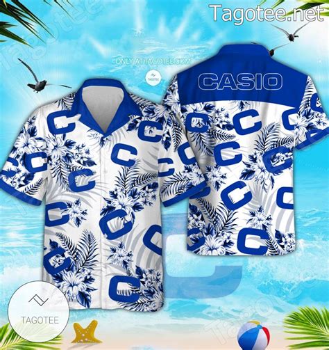 Casio Watch Logo Hawaiian Shirt And Shorts Bishop Tagotee