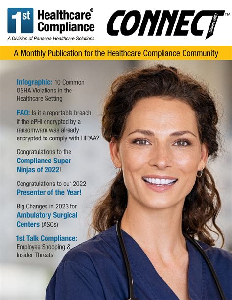 CONNECT - January 2023 | First Healthcare Compliance