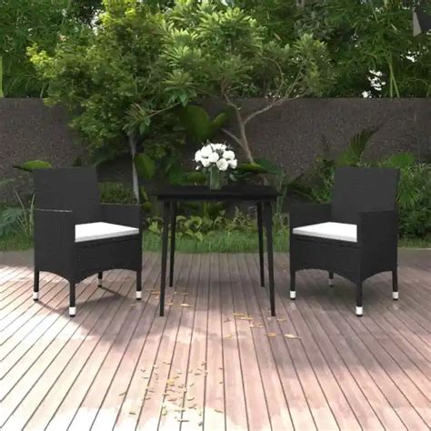 MOBILIER D NER De Jardin Coussins 3 Pcs R Sine Tress E Verre EUR 277 73