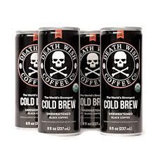 Death Wish Coffee Cans Northeast Nutrition