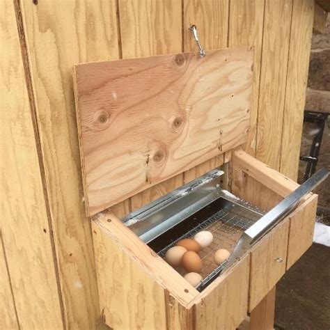 Diy Roll Out Chicken Nesting Boxes