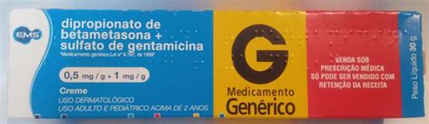 Betametasona E Gentamicina - BETAMETASONA + GENTAMICINA G. EMS CREME 30G RCD.471/21 | likemed