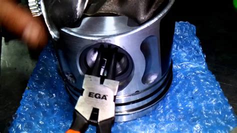 Как установить поршень на шатун КАМАЗ 740.62 - YouTube