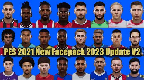 Pes New Facepack Update V Youtube