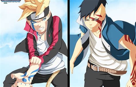 Anime Art Guys Boruto Boruto Boruto Vs Kawaki Hd Wallpaper Pxfuel