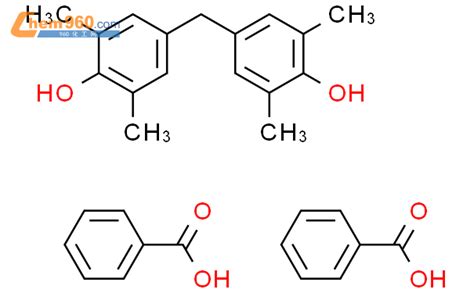 89035 09 6 Phenol 4 4 Methylenebis[2 6 Dimethyl Dibenzoate化学式、结构式、分子式、mol 960化工网