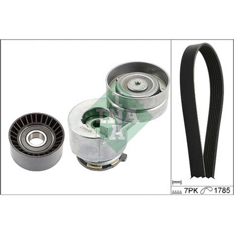 8671019931 - Tensioner lever, v-ribbed belt set, belt tensioner OE ...